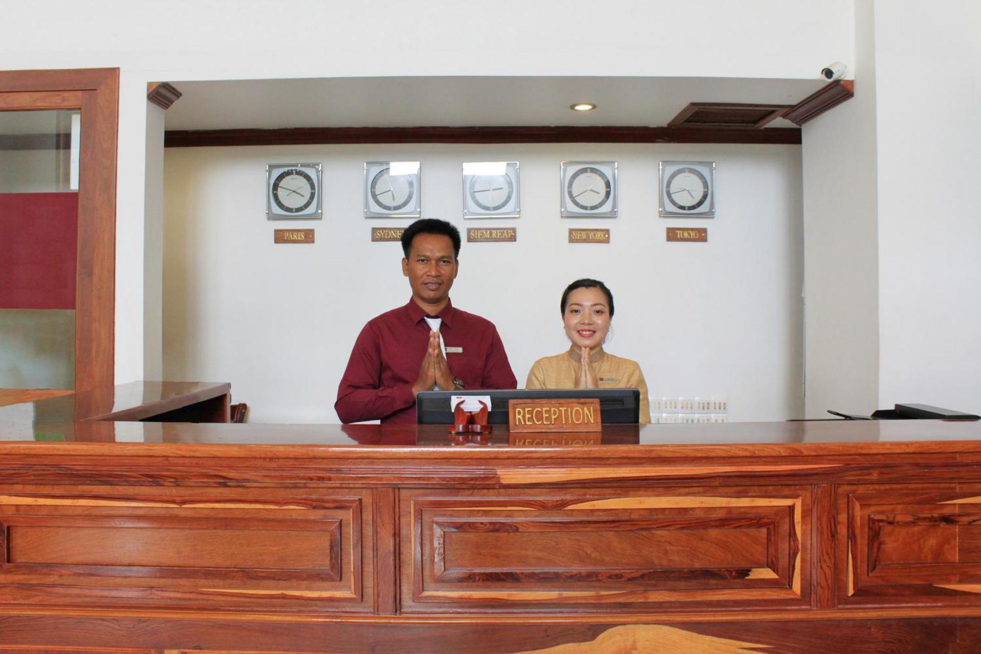 Cheathata Cta Hotel Siem Reap Zewnętrze zdjęcie